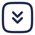 Square Double Alt Arrow Down SVG Icon